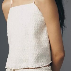 Anthropologie - Tweed Cami Top